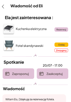 Capture d'écran Wiadomosc Dar raccourci
